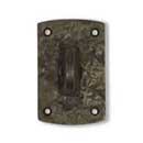 Coastal Bronze [30-251] Solid Bronze Patio Door Bolt - Arch Plate - 2&quot; x 3&quot; Plate