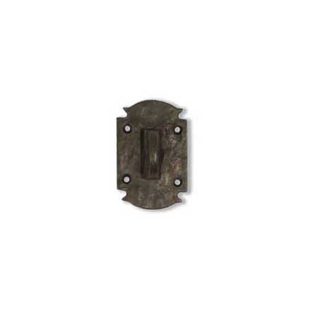 Coastal Bronze [30-252] Solid Bronze Patio Door Bolt - Euro Plate - 2&quot; x 3&quot; Plate