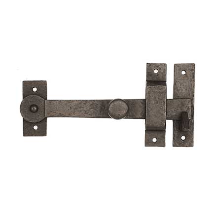 Coastal Bronze [50-100] Solid Bronze Gate Drop Bar Latch w/ Knob - Square End - 7 1/2&quot; L