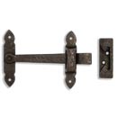 Coastal Bronze [50-130] Solid Bronze Gate Drop Bar Latch - Reverse Bevel - Spear End - 6 1/2&quot; L