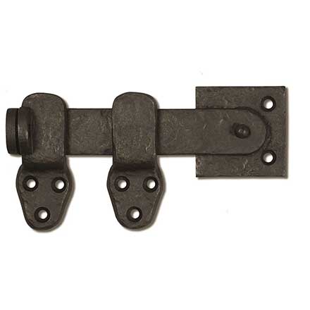 Coastal Bronze [50-420] Solid Bronze Gate Drop Bar Flip Latch - Lockable - 3 Piece - 6" L