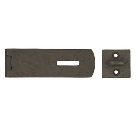 Coastal Bronze [50-450] Solid Bronze Gate Hasp Latch - Lockable - 6" L
