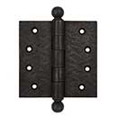 Coastal Bronze [30-401] Solid Bronze Gate Butt Hinge - Ball Tip - 4" W x 4" H