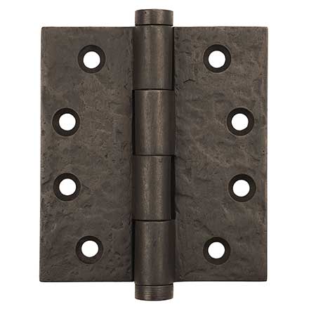 Coastal Bronze [30-405] Solid Bronze Gate Butt Hinge - Button Tip - 5&quot; H x 4 1/2&quot; W