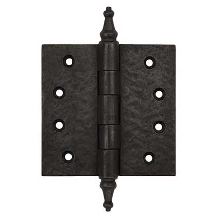 Coastal Bronze [30-407] Solid Bronze Gate Butt Hinge - Steeple Tip - 5&quot; H x 4 1/2&quot; W