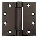 Coastal Bronze [30-455] Heavy Duty Stainless Steel Gate Spring Hinge - Square Corner - Dark Bronze PVD Finish - 4 1/2&quot; W x 4 1/2&quot; H