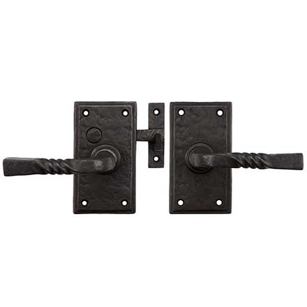 Coastal Bronze [400-00-SET-RH] Solid Bronze Gate Case Latch Set - Right Hand - 5 1/4&quot; H x 3 1/4&quot; W