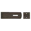 Coastal Bronze [50-450] Solid Bronze Gate Hasp Latch - Lockable - 6" L