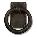 Coastal Bronze [60-200] Solid Bronze Door Large Ring Turn On Plate - 4 1/2&quot; Dia.