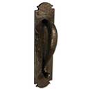 Coastal Bronze [325-95-PUL] Bronze Door Pull Handle - Cobra Pull on Euro Plate - 12&quot; L