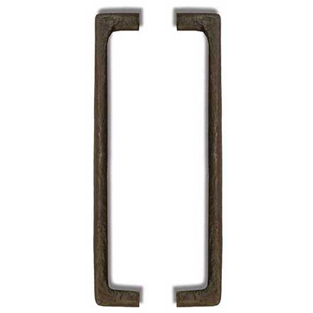 Coastal Bronze [40-700-D] Solid Bronze Gate Pull Handle - Back to Back - Bar Pull - 11 1/2&quot; C/C - 12 1/2&quot; L