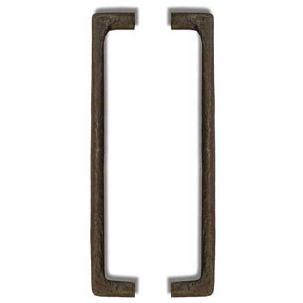 Coastal Bronze [40-710-D] Solid Bronze Gate Pull Handle - Back to Back - Bar Pull - 8&quot; C/C - 8 7/8&quot; L