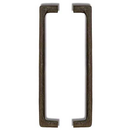 Coastal Bronze [40-725-D] Solid Bronze Gate Pull Handle - Back to Back - Bar Pull - 16 1/2&quot; C/C - 17 1/2&quot; L