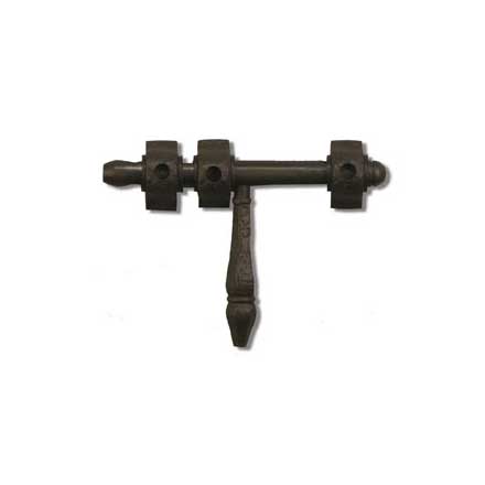 Coastal Bronze [80-200] Solid Bronze Gate Surface Mount Barrel Bolt Latch - Lockable - 8&quot; L