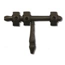 Coastal Bronze [80-200] Solid Bronze Gate Surface Mount Barrel Bolt Latch - Lockable - 8" L