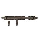 Coastal Bronze [80-210-H] Solid Bronze Gate Surface Mount Barrel Bolt - Heavy Duty - Lockable - 24" L