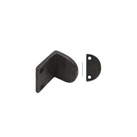 Coastal Bronze [50-240] Solid Bronze Gate Stop - L Shape - Light Duty - 1 3/4&quot; Projection