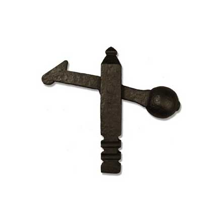 Coastal Bronze [50-300] Solid Bronze Gate Floor Stop - 7 1/2&quot; H