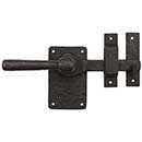 Coastal Bronze [60-101-00-RH] Solid Bronze Passage Gate Drop Bar Latch - Square Plate - Right Handed - 5" L