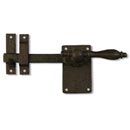 Coastal Bronze [60-300-LH] Solid Bronze Door Lever Turn Drop Bar Latch - Left Handed - 6" L