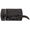 Coastal Bronze [60-360-00-LH] Solid Bronze Passage Gate Drop Bar Latch - Arch Plate - Left Handed