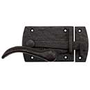 Coastal Bronze [60-360-00-RH] Solid Bronze Passage Gate Drop Bar Latch - Arch Plate - Right Handed