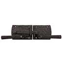 Coastal Bronze [60-361-00-RH] Solid Bronze Double Gate Drop Bar Latch - Arch Plate - Right Handed