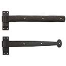 Band Hinge Sets - Coastal Bronze Rustic Gate Hardware