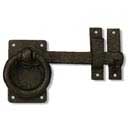 Gate Drop Bar Latch Sets - Coastal Bronze Rustic Gate Hardware