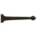 Coastal Bronze [20-108] Bronze Door Decorative Hinge Strap - Spear End - 2&quot; W x 8&quot; L