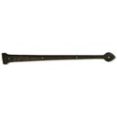 Coastal Bronze [20-125] Bronze Door Decorative Hinge Strap - Spear End - 2 1/2" W x 25" L