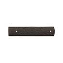 Coastal Bronze [20-140-A] Solid Bronze Decorative Strap Hinge Front - Flat Bar - Arch End - 2" W x 10" L