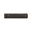 Coastal Bronze [20-140-A] Solid Bronze Decorative Strap Hinge Front - Flat Bar - Arch End - 2" W x 10" L