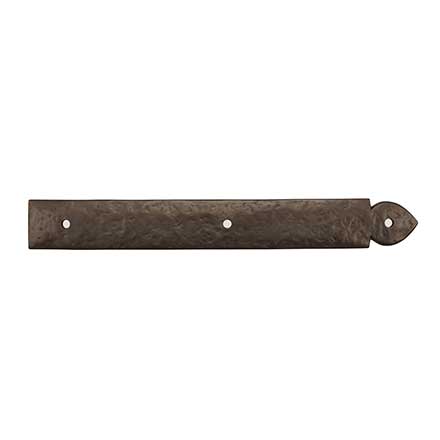 Coastal Bronze [20-145] Bronze Door Decorative Hinge Strap - Flat Bar - Arrow End - 2" W x 15" L