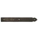 Coastal Bronze [20-145-S] Bronze Door Decorative Hinge Strap - Flat Bar - Spear End - 2&quot; W x 15&quot; L