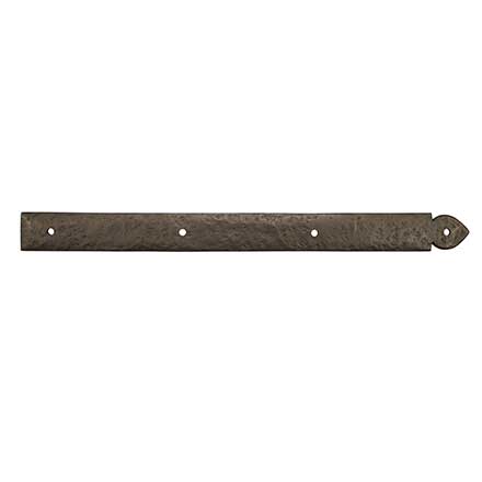 Coastal Bronze [20-150] Bronze Door Decorative Hinge Strap - Flat Bar - Arrow End - 2&quot; W x 22&quot; L