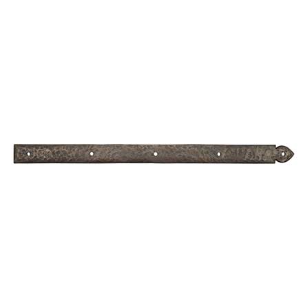 Coastal Bronze [20-155] Bronze Door Decorative Hinge Strap - Flat Bar - Arrow End - 2" W x 28" L