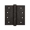 Coastal Bronze [30-400] Solid Bronze Gate Butt Hinge - Button Tip - 4&quot; W x 4&quot; H