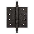 Coastal Bronze [30-425] Solid Bronze Gate Butt Hinge - Steeple Tip - 4 1/2" W x 4 1/2" H