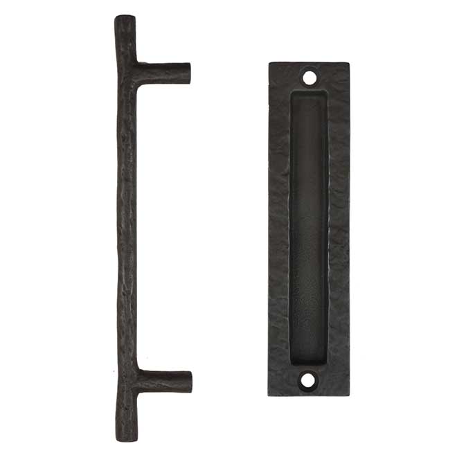 Coastal Bronze [40-800] Solid Bronze Barn Door Pull & Handle Set