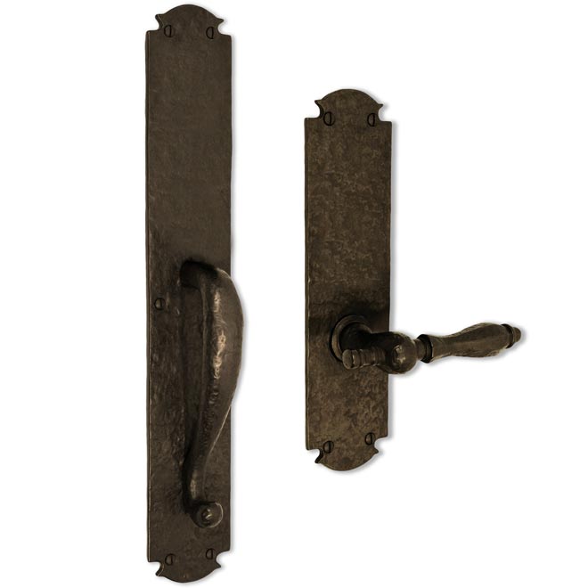 Coastal Bronze 330 Series Solid Bronze Dummy Door Entry Set - Tall Euro Plate