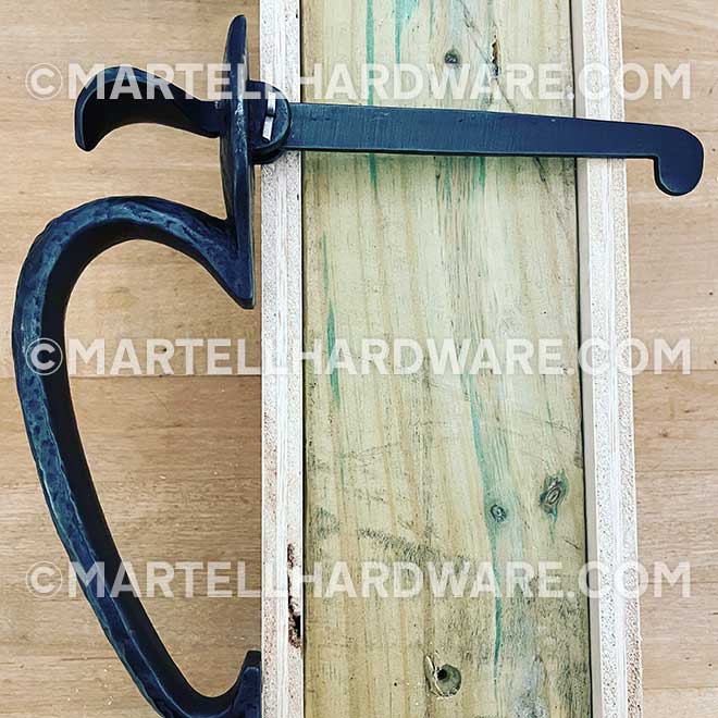 Coastal Bronze [40315] Bronze Gate Thumb Latch Extension Kit 5" L