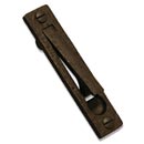 Coastal Bronze [500-50] Solid Bronze Pocket Door Edge Pull - Square Frame - 4" H x 3/4" W