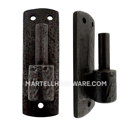 Coastal Bronze [70-750] Solid Bronze Shutter Pintle - Plate Mount - Original Finish - 3/4" Offset