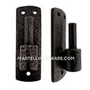 Coastal Bronze [70-750] Solid Bronze Shutter Pintle - Plate Mount - Original Finish - 3/4" Offset