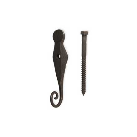 Coastal Bronze [70-501] Bronze Shutter Dog - Rat Tail - Lag Mount - 6&quot; L