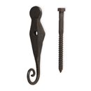 Coastal Bronze [70-501] Bronze Shutter Dog - Rat Tail - Lag Mount - 6" L