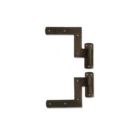 Coastal Bronze [70-600] Bronze Shutter Hinge Set - New York Style - 1 1/4&quot; Offset - Pair