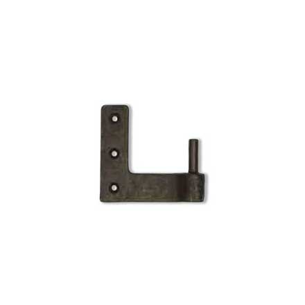 Coastal Bronze [70-805-RH] Solid Bronze Shutter Pintle - Jamb Leaf Mount - Right Hand - 2 1/4&quot; Offset