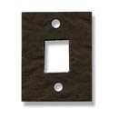 Coastal Bronze [90-110] Bronze Door Surface Slide Bolt Mortise Plate - 8&quot; Bolt